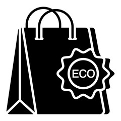 Premium download icon of eco shopping