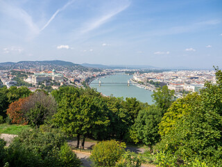 Fototapeta na wymiar Blick auf Budapest