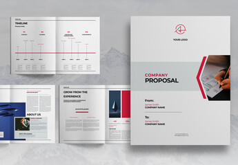 Company Proposal Brochure Layout
