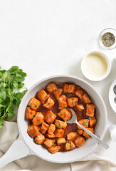 Honey spicy chicken bites