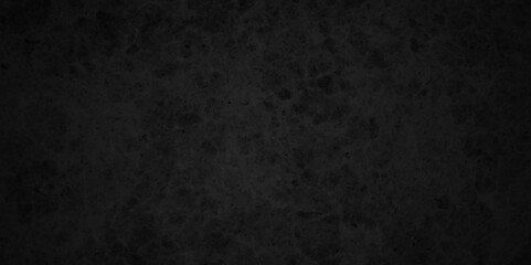 Scary black wall for backdrop texture background, Dark grunge textured black concrete wall background. Black background with texture grunge, old vintage marbled stone wall concrete grunge background.