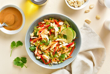 Thai style chicken salad