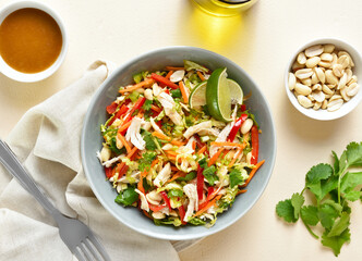Thai style chicken salad