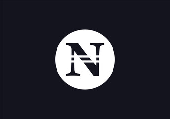 Obraz premium Brand circle logo design and favicon icon vector letters