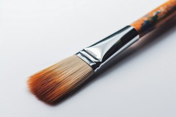 Fototapeta premium AI Generative Clean Lines and Nuanced Shades: Minimalist Photography with A Paintbrush