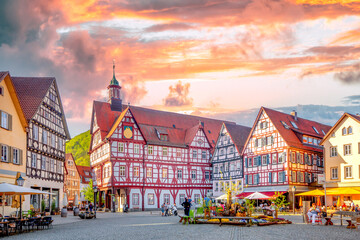 Fototapeta premium Altstadt, Bad Urach, Deutschland 