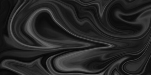 Black silk satin fabric liquid patter background