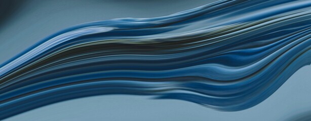 Dark blue wavy abstract background design for party, banner, cover, print, promotion, sale,...