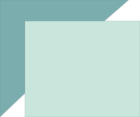 card with green ribbon