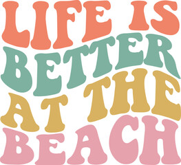 Retro summer svg design, summer svg design