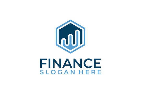 Finance and Accounting Logo Design Vector template