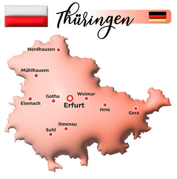 Thüringenkarte Bilder Durchsuchen 312 Archivfotos, und