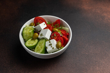 A delicious salad from the chef
