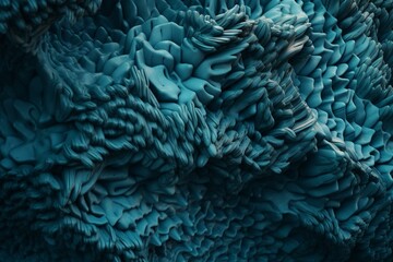 Naklejka na ściany i meble Stunning ocean floor pattern for digital wallpaper with a sea theme. Generative AI