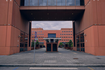 The office district of Bicocca in Milan