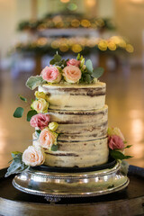 Indulgent and Beautiful Wedding Cake from a real wedding