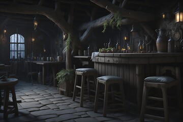 Fototapeta premium Medieval Tavern