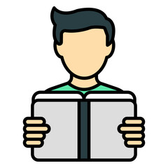 Perfect design icon of student