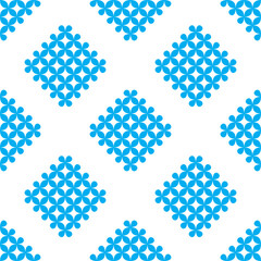 seamless pattern of diamonds