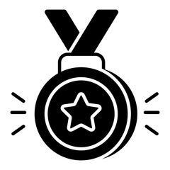 Trendy vector design of medal