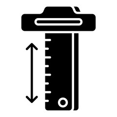 An icon design of vernier caliper 