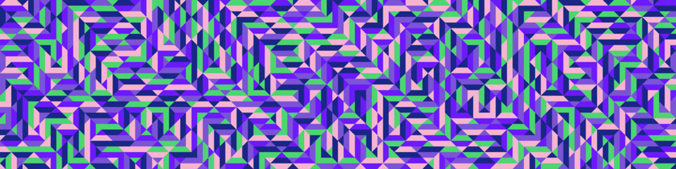 Color Rhombus tile tessellation pattern illustration