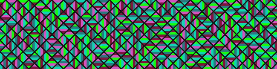 Color Rhombus tile tessellation pattern illustration