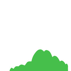 Illustration Of Thick Green Bush 