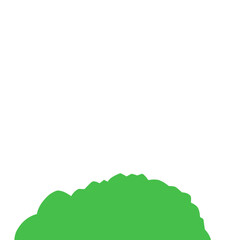 Illustration Of Thick Green Bush 