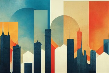 Concept de la Mondialisation XXL. Generative AI