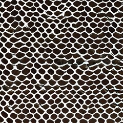 An interpretation of a snake skin, with textured and patterned shapes resembling the scales of a snake4, Generative AI