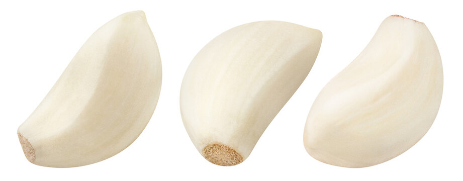 Delicious garlic collection, cut out