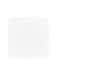 Texture of square glass plates. Glare effect on glass for any objects. Glare effect. Png illustration.