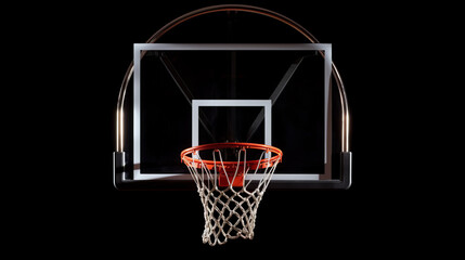 Basketball sport background. Illustration AI Generative.