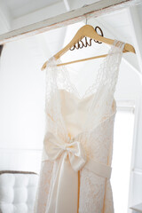 Creative and Stunning Wedding Dress Photography of a real wedding dress at a real wedding