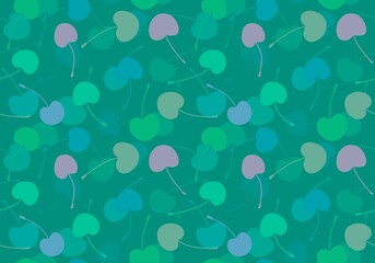 Cartoon summer fruit seamless cherry pattern for wrapping paper and fabrics and linens and kids clothes print