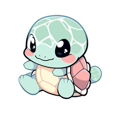 Cute Turtle Clipart