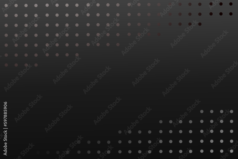 Wall mural black gray texture dot background abstract dark gradient geometric for calendar presentation technol