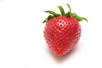 fresh tasty strawberry isolated on white background 1