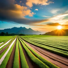 Rig- Landscape-calm work-resting place