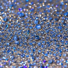 A sparkly and glittery texture with diamond-like crystals and gemstones1, Generative AI
