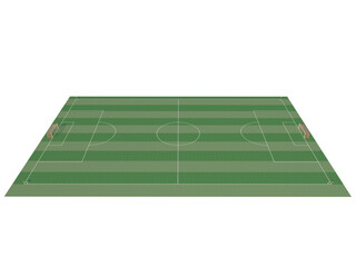 soccer field with grass