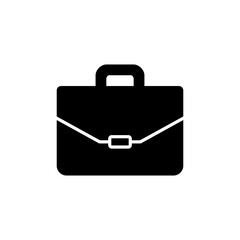 Briefcase icon vector. Portfolio vector icon. suitcase icon