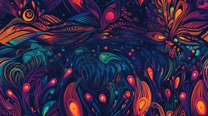 abstract psychedelic background