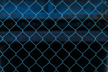 フェンスの金網