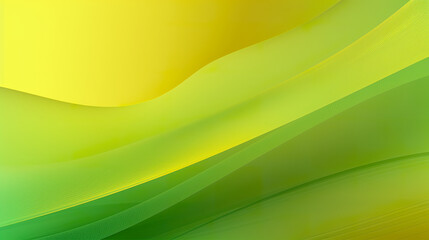 Fototapeta premium Yellow and green gradient square background. Wallpaper with captivating sense of movement. Abstract empty room with space for your text and picture. 3D realistic illustration. Generative AI