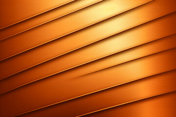 Obraz premium Brushed metal light orange background. AI generative