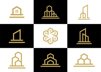 Apartment Building logo design