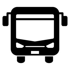 Bus icon (front view)