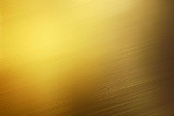 Brushed metal light yellow background. AI generative